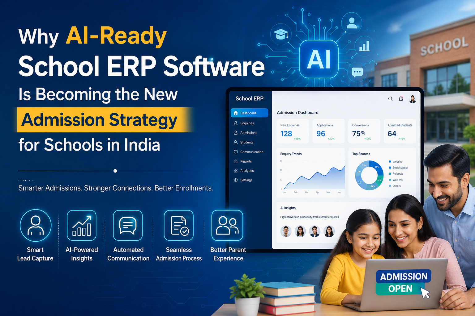 Why AI-Ready School ERP Software Is Becoming the New Admission Strategy for Schools in India