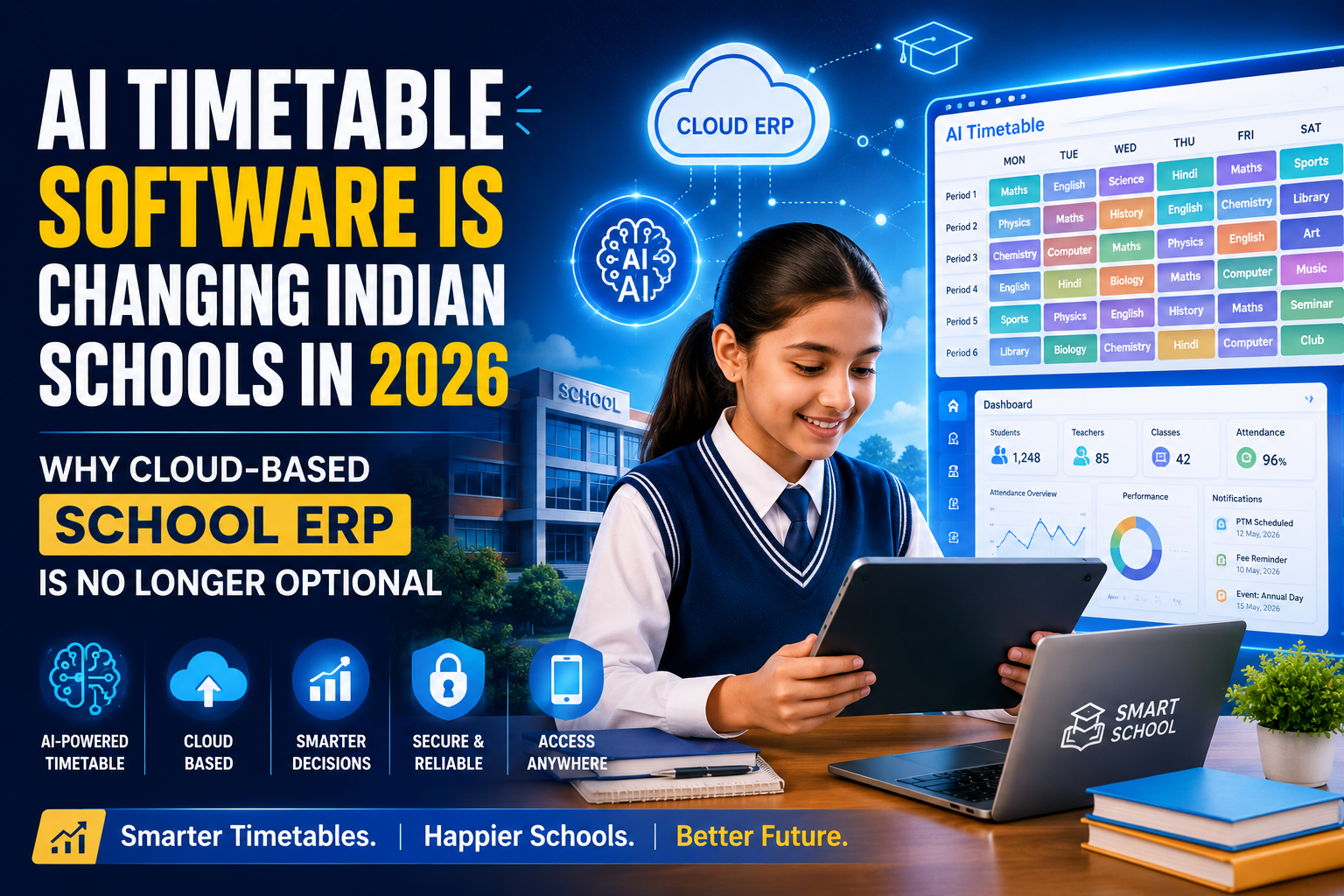 AI Timetable Software Is Changing Indian Schools in 2026: Why Cloud-Based School ERP Is No Longer Optional